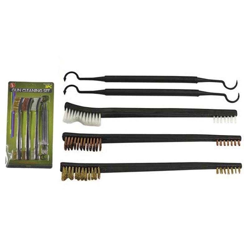 5 Piece Gun Cleaning Brush Set