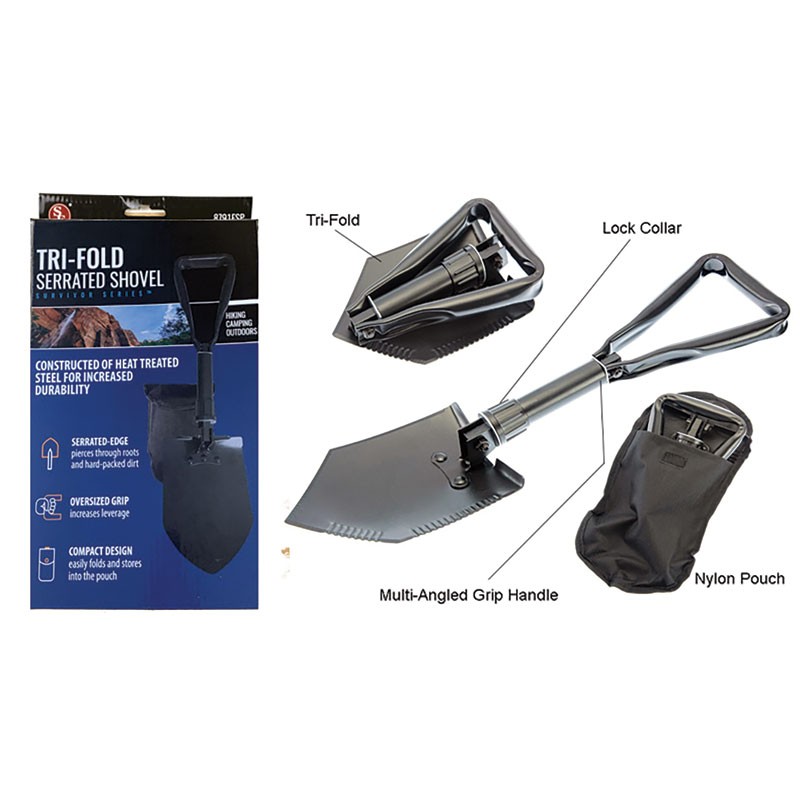 Premium Tri-Fold Shovel