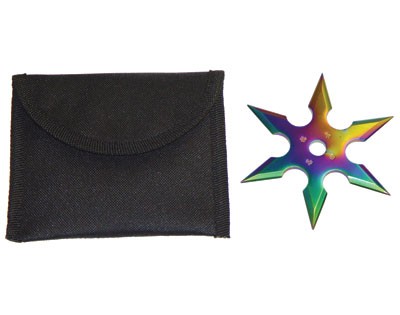 Titanium Nitrate Coated 4" Throwing Star