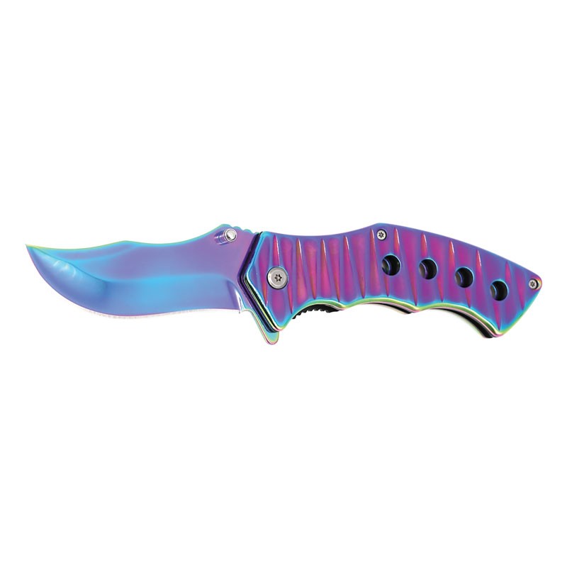 Spectrum Series Spring Assisted Knife - Rainbow