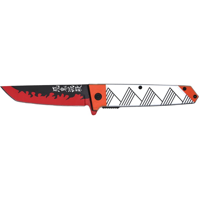 Geometric Warrior Spring-Assisted Knife - Precision Engineered with a Modern Twist