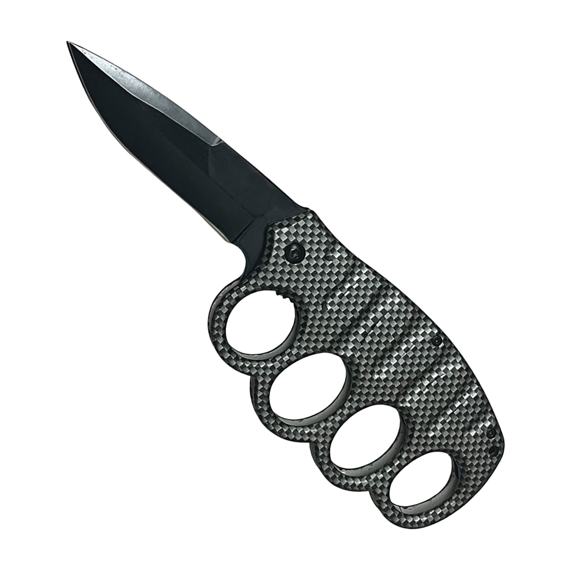 Carbon Gauntlet Quick-Deploy Assisted Knife - Carbon Fiber