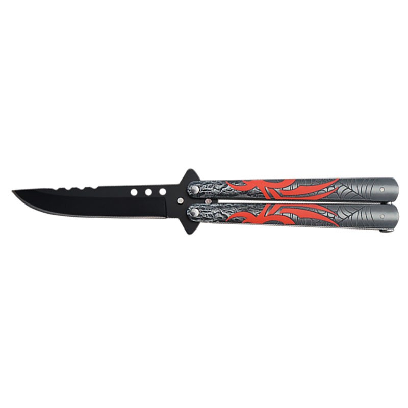 Spider Butterlfy Knife - Red