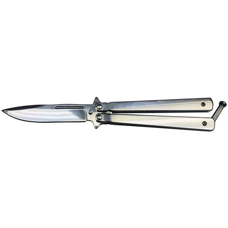 Smooth Handle Butterfly - Mirror Polished