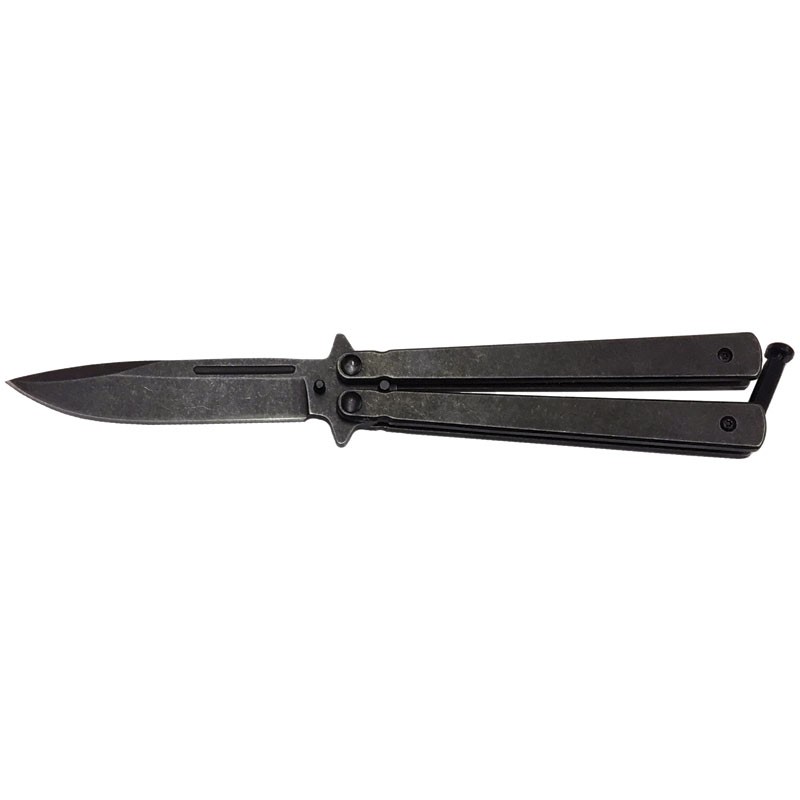Smooth Handle Butterfly - Stonewash