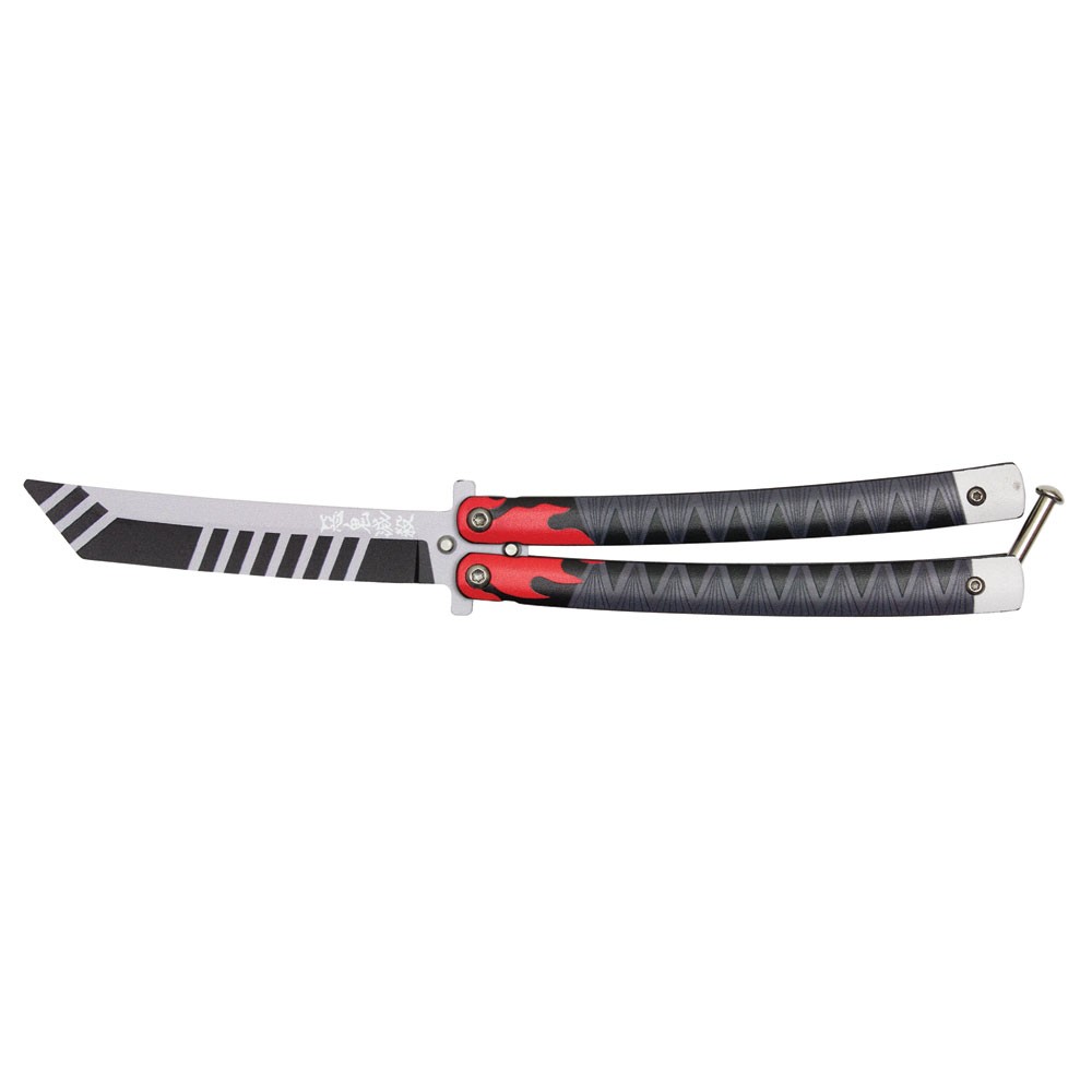 Tanjiro V2 Butterfly Trainer Knife - Honoring the Fire of a Demon Slayer's Spirit