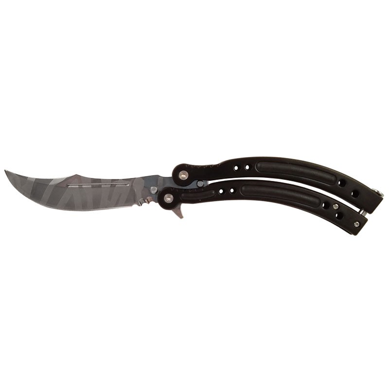 SKINS Butterfly Knife - Black/Silver