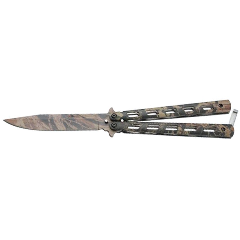 Real Camo Butterfly Knife