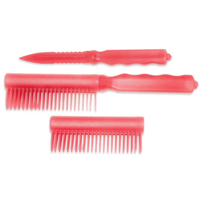 Plastic Comb -  Red