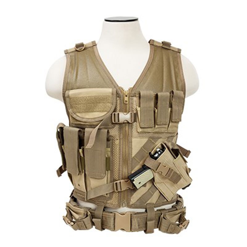 Expandable Tactical Vest [XL-2XL+] - Coyote