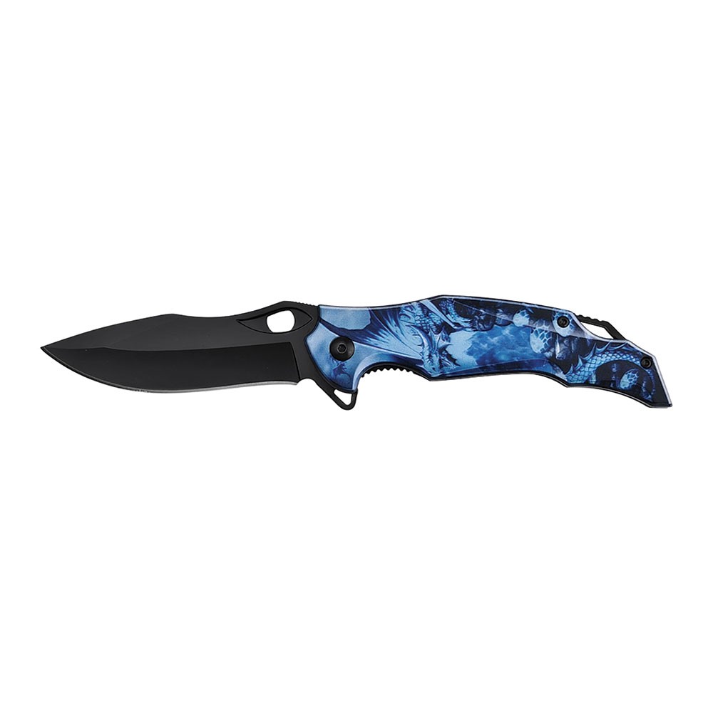 Dark Side Blades Dragon Fury Spring-Assisted Knife - Arctic Titan Edition