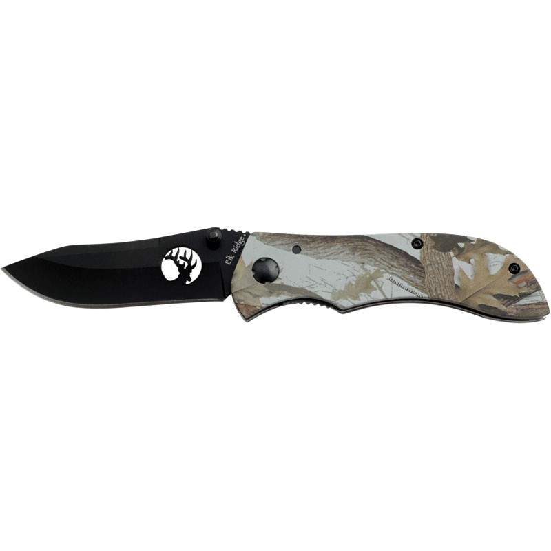 Elk Ridge ER-015 Folding Knife - Wood Handle