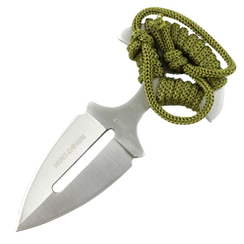 Hunt-Down 5" Push Dagger with Cord Wrapped T-Handle