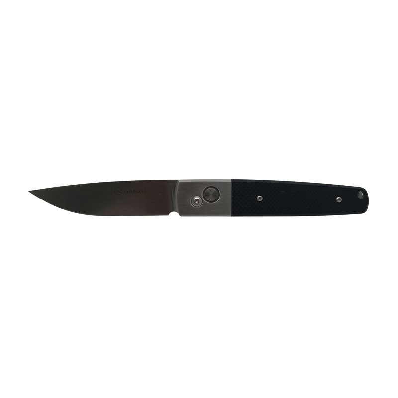 GANZO Gentlemen's Automatic Knife - Black