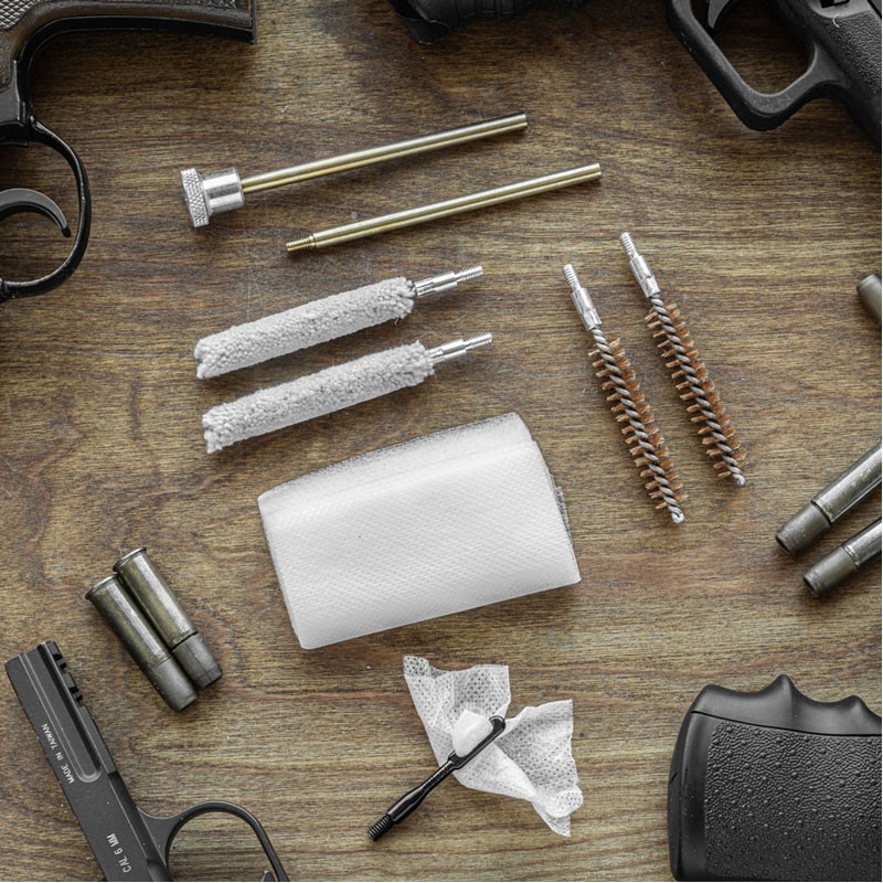 8pc Pistol Cleaning Kit