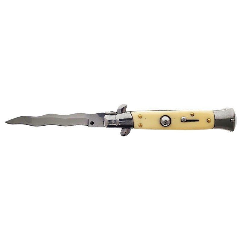 Godfather Switchblade with Kriss Blade - Ivory