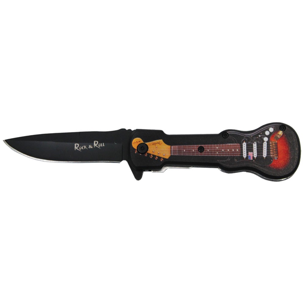 Rock & Roll - Electric Guitar Assisted Knife