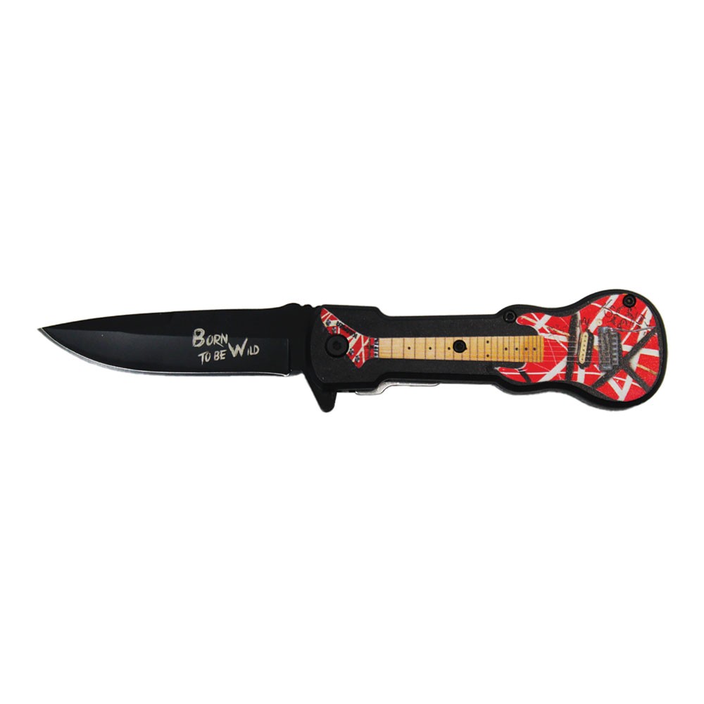 Eddie Van Halen Striped Series Frankenstein Relic Guitar Assisted Knife