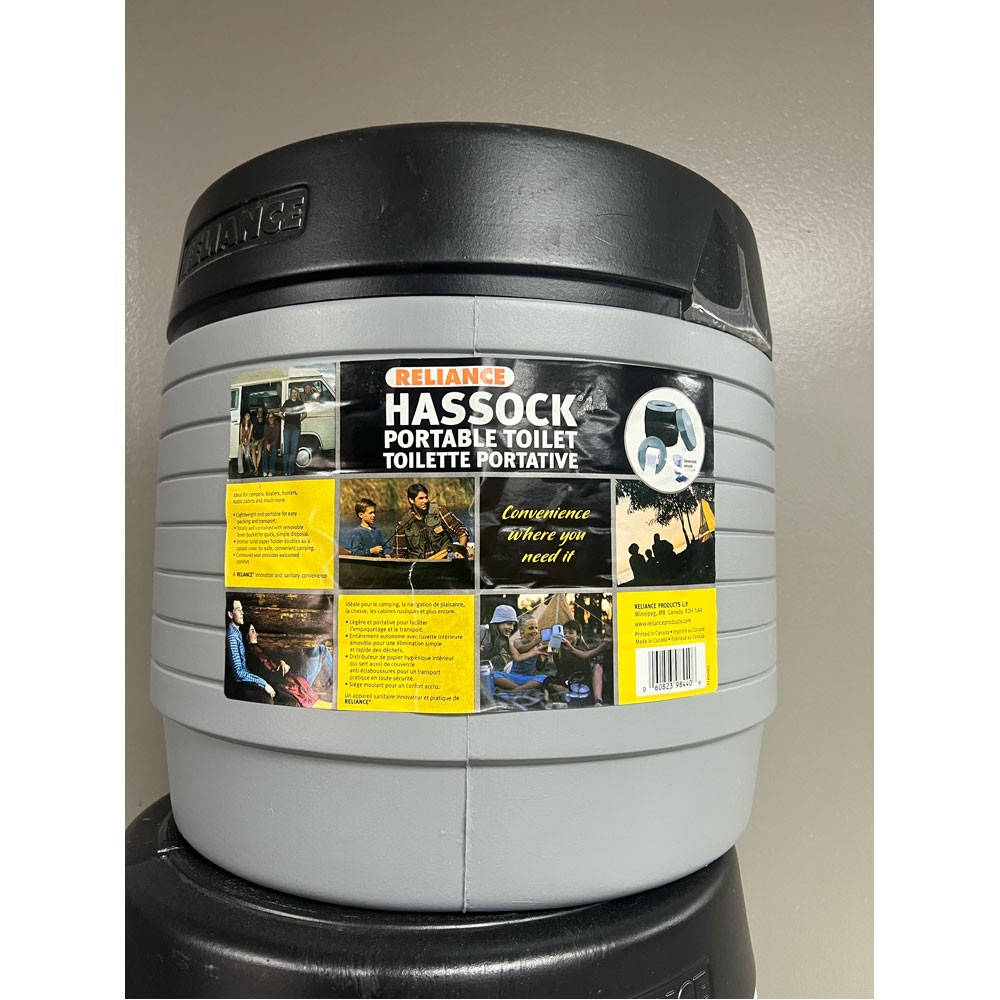 Hassock Portable Camping Toilet - Comfort Meets Convenience in the Wild