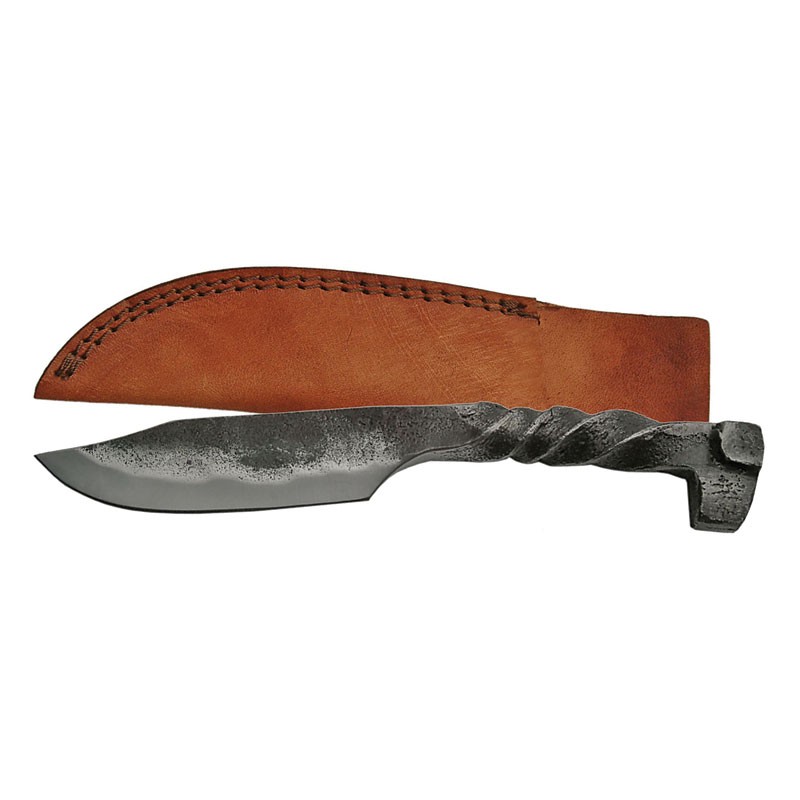 8.5" Twisted Railroad Spike Knife