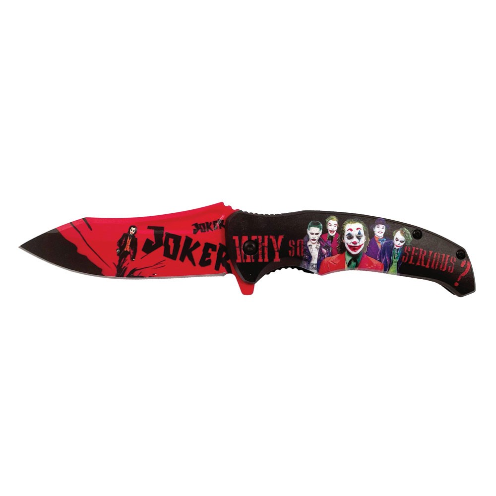 Joker Evolution Assisted Opening Knife - Red