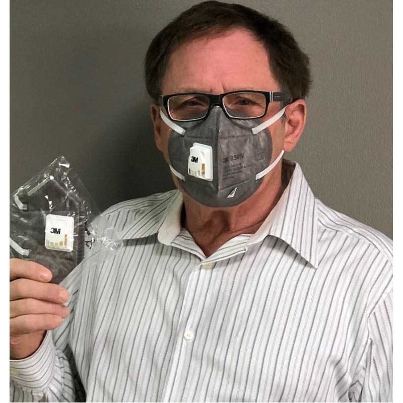 3M KN95 9542V Particulate Respirator Face Mask