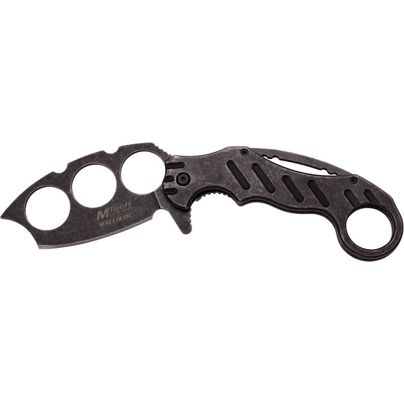MTech USA MT-A863 Spring Assisted Knife - Stonewash