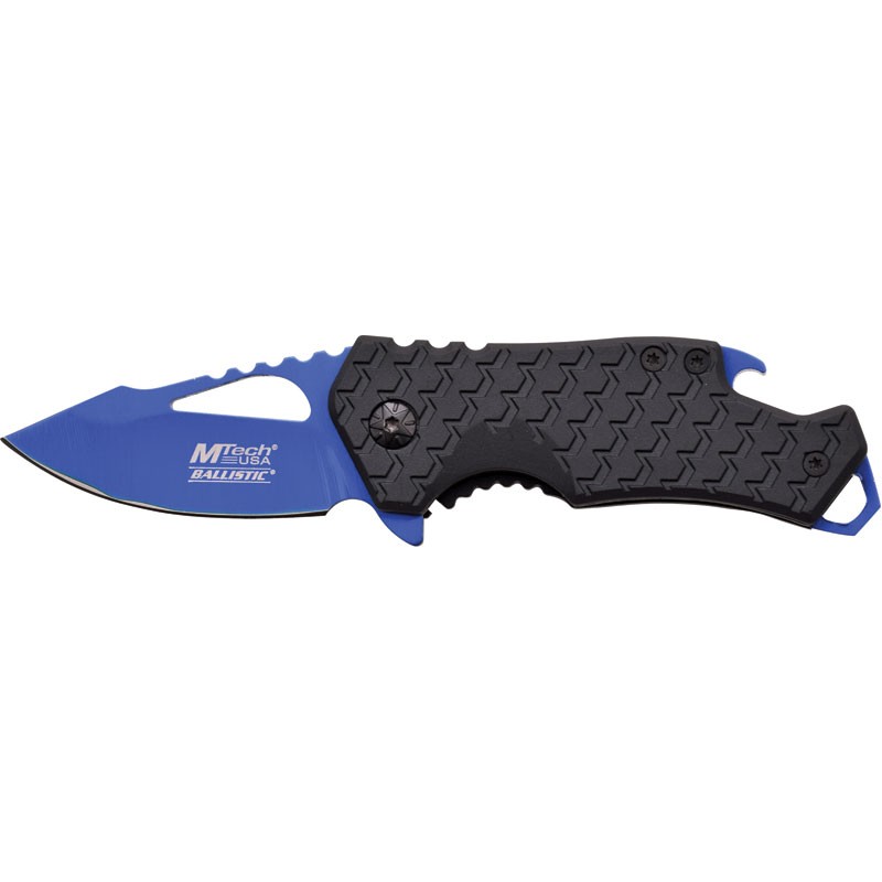 MTech USA MT-A882 Spring Assisted Knife - Blue