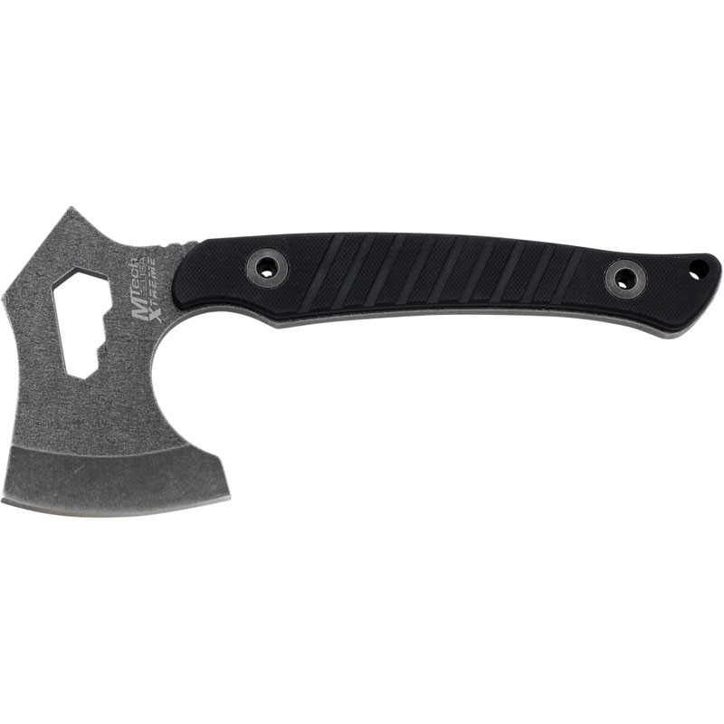 8.25" Axe Stone Blade Black G-10 Handle