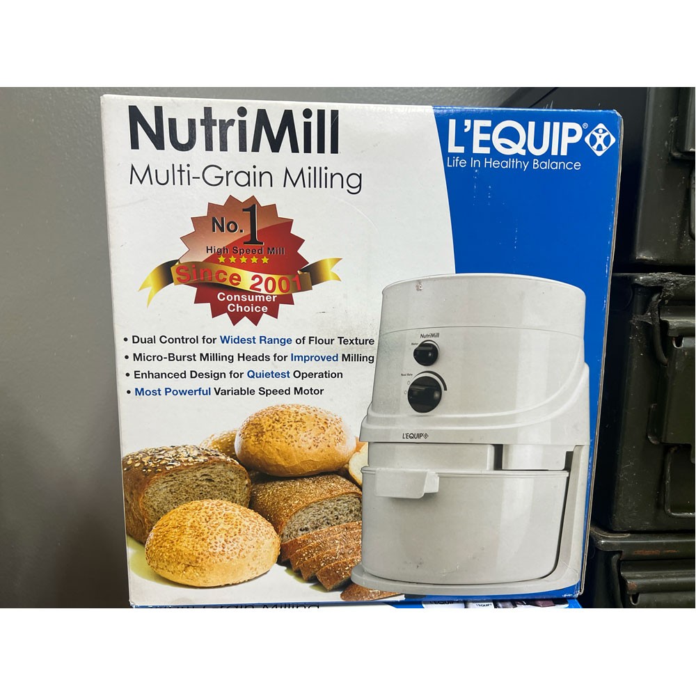 NutriMill Classic Grain Mill - Elevate Your Baking with Freshly Milled Flour