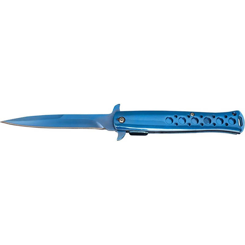 Azure Piercer - 9" Blue Stiletto Pocket Knife