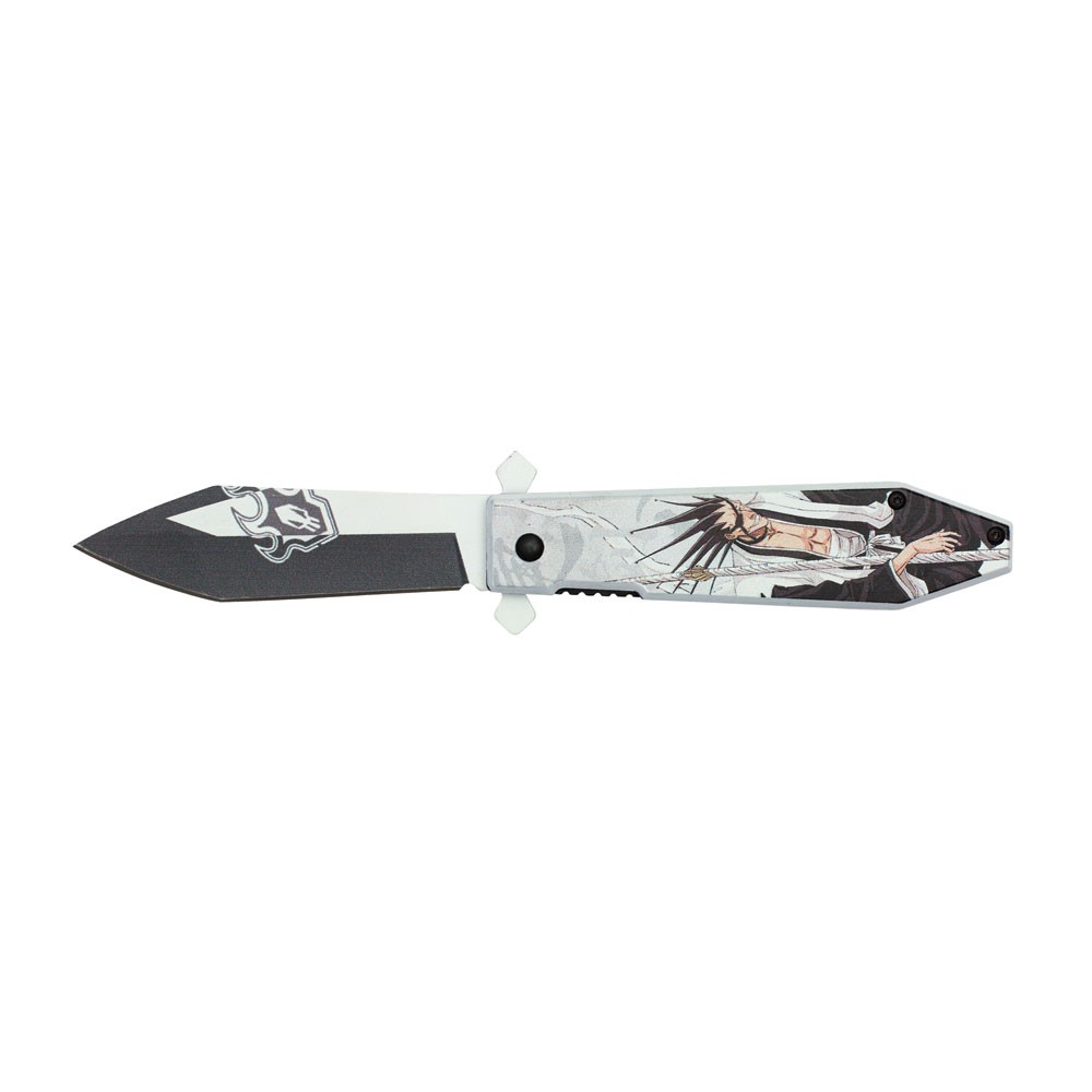 8" Captain Kenpachi Zaraki-Inspired Assisted Opening Pocket Knife