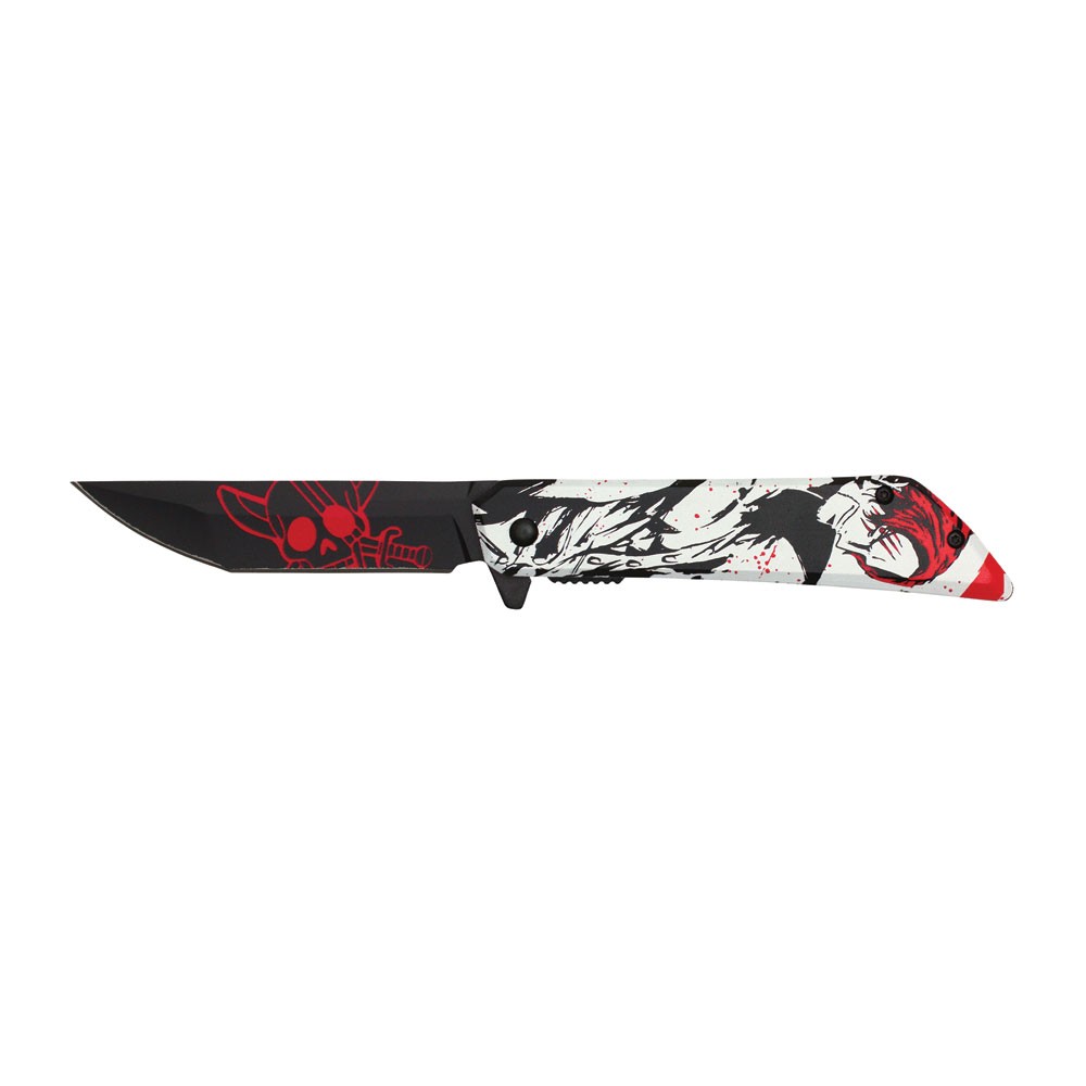 8" Red-Haired Shanks-Inspired Assisted Opening Fantasy Pocket Knife