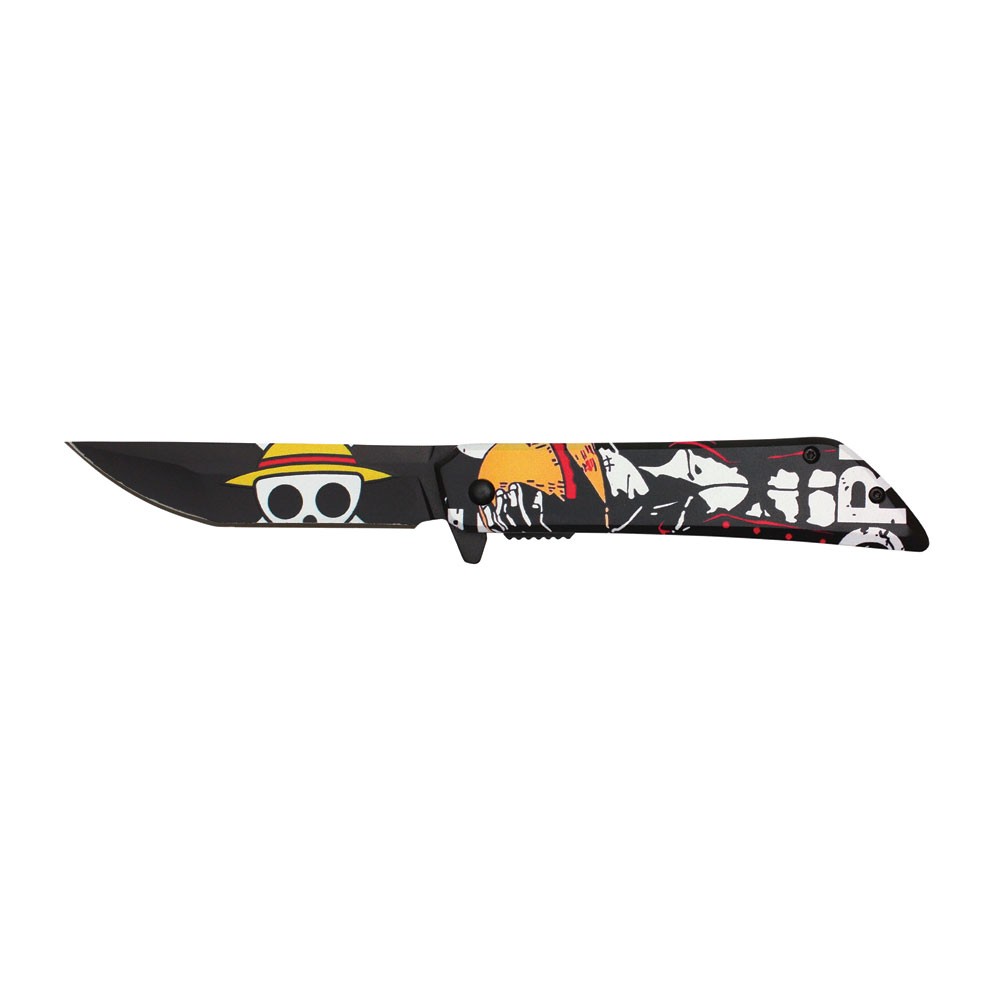 8" Straw Hat Luffy-Inspired Assisted Opening Fantasy Pocket Knife