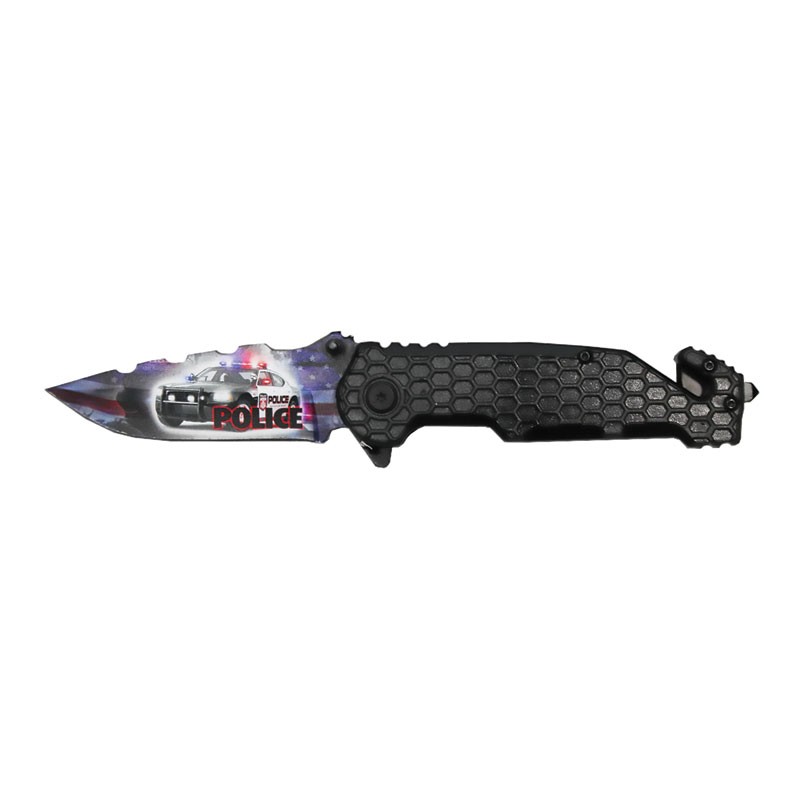 Honor Guard Tactical Rescue Knife - Police