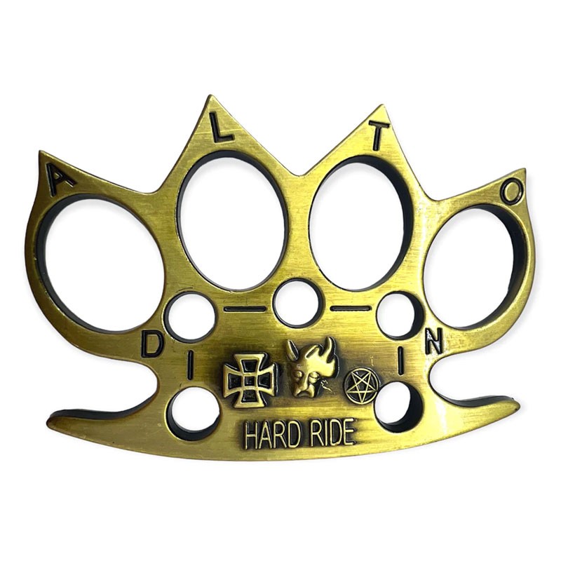 HARD RIDE Knuckle - Brass