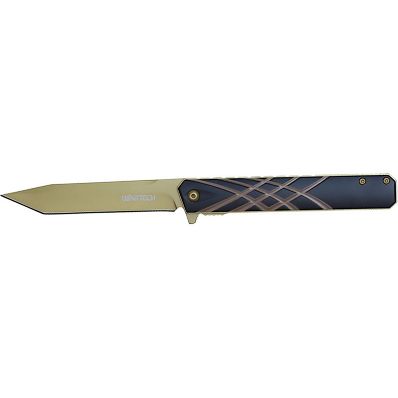 Golden Guardian Tanto Blade Pocket Knife