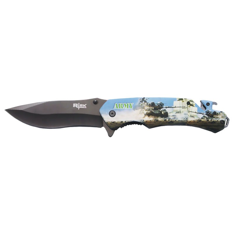 RTEK Tactical Serviceman Tribute Knife - Army