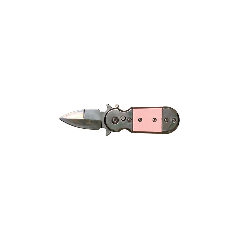 Compact Automatic Knife - Pink