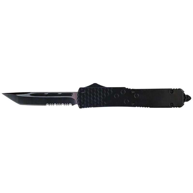 Hexagon OTF Knife - Black