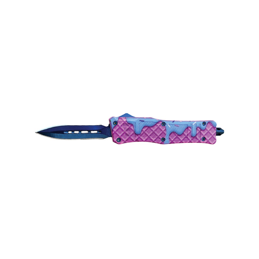 The Icy Precision of the Waffle Cone: OTF Automatic Knife with Cool Style