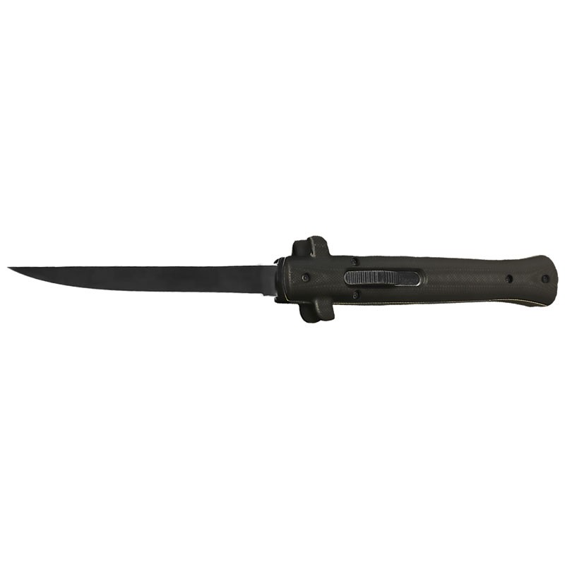 G-10 Frontline Switchblade - Tactical Precision - Black Blade