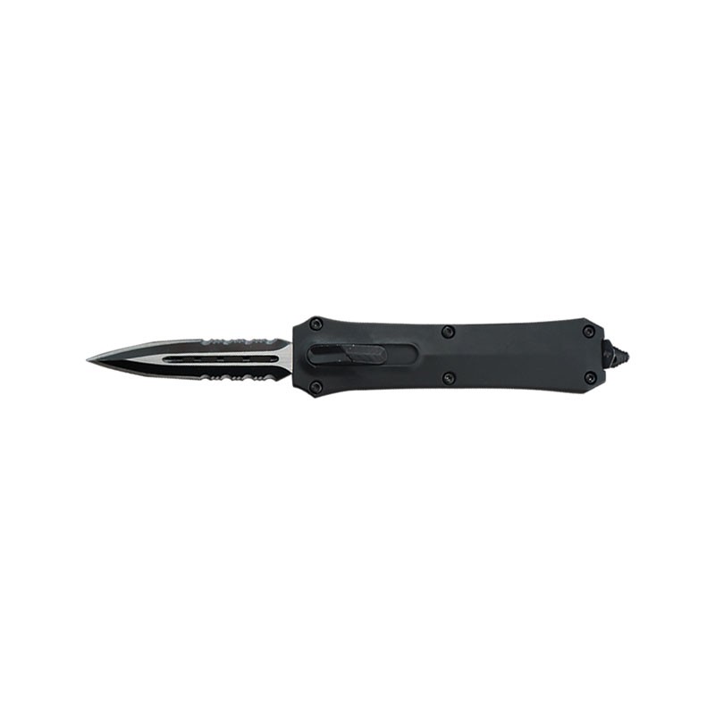 Front Switch OTF Knife with Black Handle