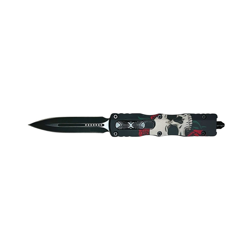 Skull Force  Front Switch OTF Knife