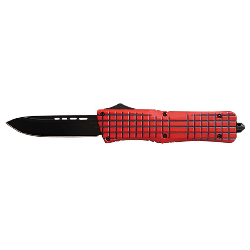 Crossing the Line OTF Knife - Red