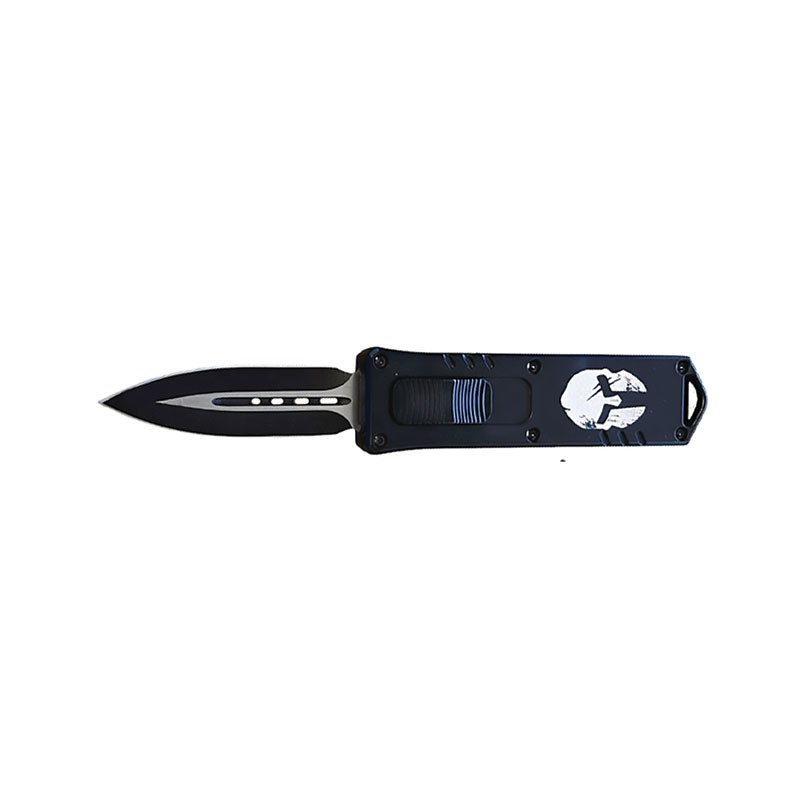 Compact Commando Stubby Front Switch OTF Knife - Spartan