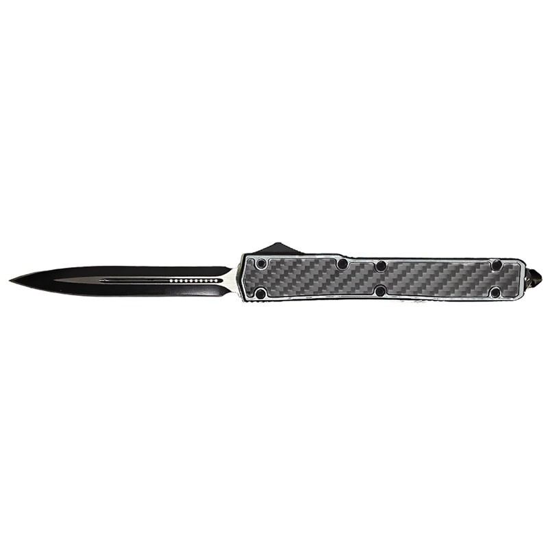 Carbon Precision XL OTF Automatic Knife - Gray