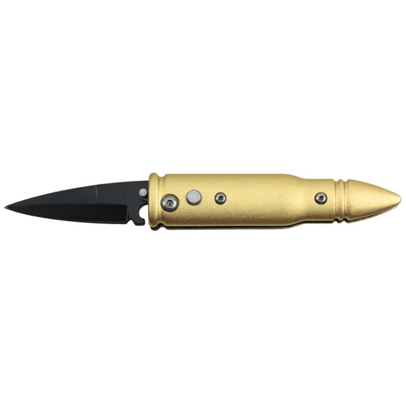 Mini Bullet Automatic Knife - 12 Pack