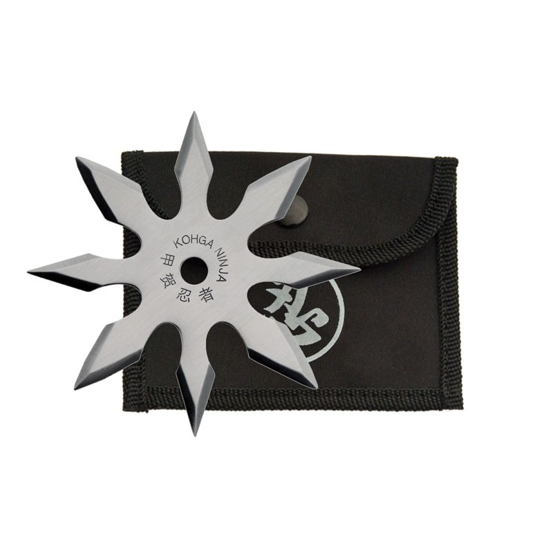 Silver 8 Point Throwing Star