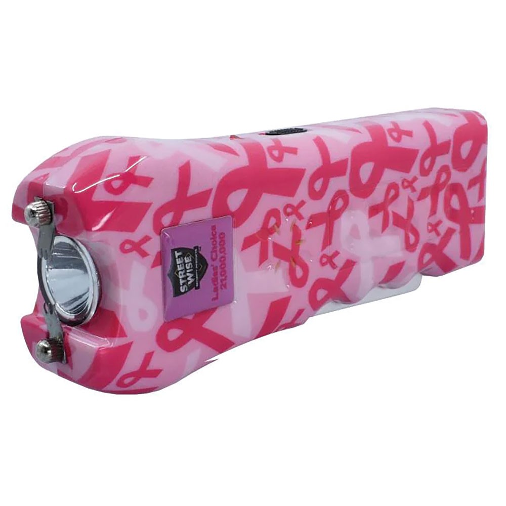 Ladies' Choice 21,000,000 Stun Gun - Pink Ribbon